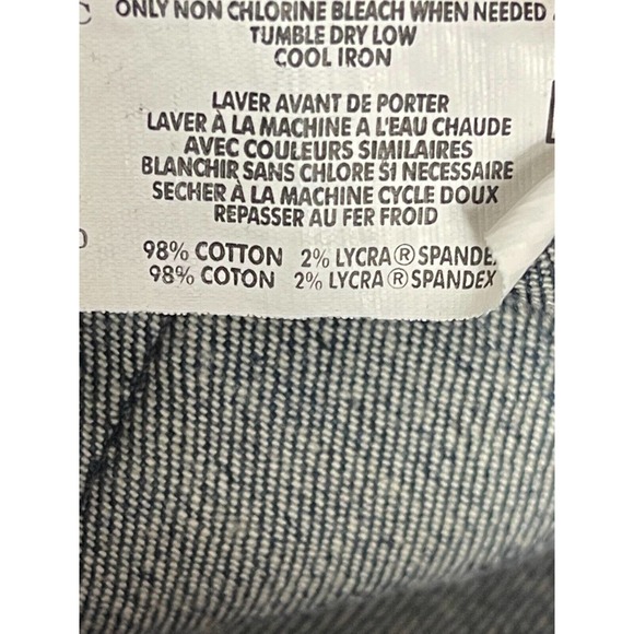 Rock and Republic Womens 30 Jeans Low Rise Straight Leg Regular Fit Blue Denim - Picture 9 of 13